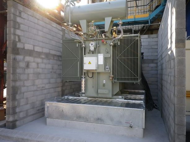 Fire Suppression Containment Bunds for Electrical Transformers-3