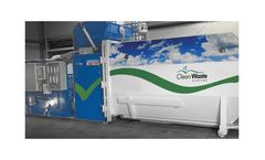 Clean Waste - Model OMW-1000 - Large Capacity Medical Waste Treatment System