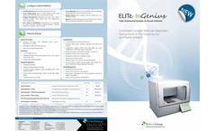 ELITe InGenius - Molecular Diagnostics Instrument - Brochure