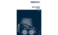 Kato - Skid-Steer Loaders- Brochure