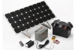 Model 70W - Solar Battery Kits