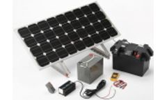 Model 70W - Solar Battery Kits