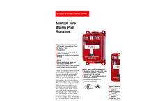 Model M400 - Manual Fire Alarm Pull Station Brochure