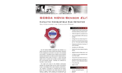 Model GC804 - Combustible Gas Detector Brochure