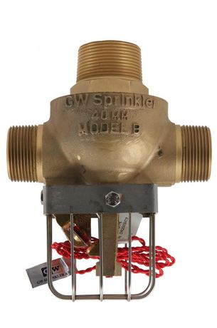 GW - Model B - Multiple Jet Control (MJC) 80MM Double Outlet With 5mm Bulb Heat & Electrically Activated Threaded Connection