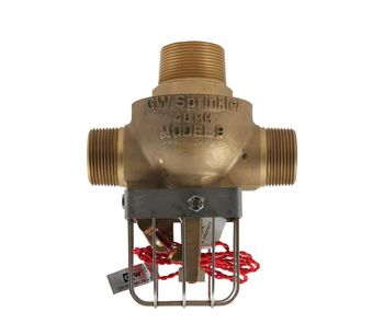 GW - Model B - Multiple Jet Control (MJC) 80MM Double Outlet With 5mm Bulb Heat & Electrically Activated Threaded Connection