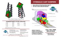 Sebright - Model HPV Series - 6 Cu. Yd. Cart Capacity Cart Dumpers- Brochure