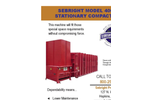 Sebright - Model 4060/4260 - 2 Cubic Yard Capacity Stationary Compactor with Tight Space Requirements- Brochure