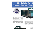 Sebright - Model 12680T-2-7-170-PW - 13 Cubic Yard Capacity Transfer Station Compactor  - Brochure