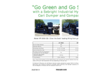 Sebright - Model HP Series - 6 Cu. Yd. Cart Capacity Cart Dumpers - Brochure