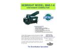 Sebright - Model 3860 - 1 Cubic Yard Capacity Stationary Compactors for Tight Space Requirements - Brochure