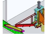 Optional Roll Off Container Distribution Conveyor