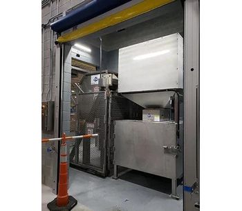 Sebright Products X-Sizer Glass Breaker Recycling Equipment