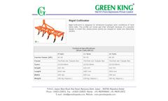KS-Farm - Model GK22 - Rigid Cultivator - Brochure