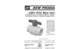 CWV PVC Ball Valves- Brochure