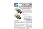 Spears - Model CTS CPVC to PEX - Transition Adapters - Brochure