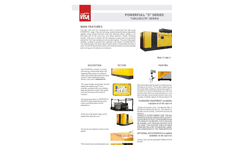 POWERFULL - Model S - 800 to 3000 kVA - Generating Sets Brochure
