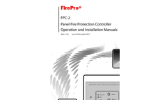 FirePro - Model FPC-2 - Panel Fire Protection Controller Brochure