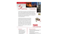 TGAES - Open Path Combustible Gas Detector Brochure
