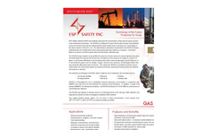 Model SGOES - Combustible Gas Detector Brochure
