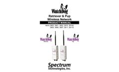 WatchDog - Retriever & Pup Wireless Network Product - Manual 