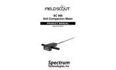 FieldScout - Model SC 900 - Soil Compaction Meter - Manual