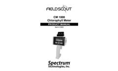 FieldScout - Model CM 1000 - Chlorophyll Meter - Manual