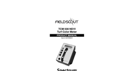 FieldScout - TCM 500 - NDVI Turf Color Meter - Manual
