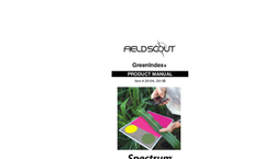 FieldScout GreenIndex+ - Nitrogen App and Board - Product Manual