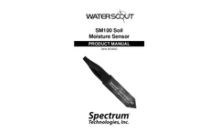 WaterScout SM 100 Soil Moisture Sensor - Product Manuals 
