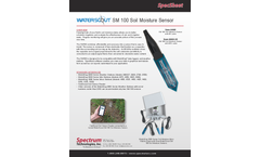WaterScout - Model SM 100 - Soil Moisture Sensor - SpecSheet
