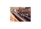 Fiberglass Pipe for Industrial Water & Wastewater (FRP)