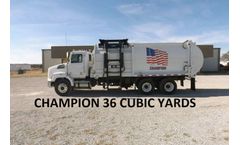SEC Champion - Model 36 Cubic Yards - Solid Waste Management System