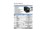 E200 (1-3kVA) - Single Phase High Efficiency UPS System Brochure