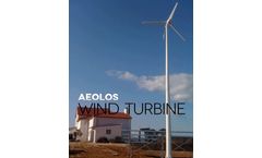 Aeolos - Model H 2000W - Residential Wind Turbine