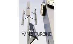 Aeolos - Model V 300W - Residential Vertical Axis Wind Turbine