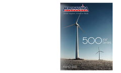 Aeronautica - Model 500kW Services - Wind Turbine - 47m Rotor - Brochure