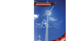 Aeronautica - Model 750kW Series - Wind Turbine - 47m or 54m Rotor - Brochure