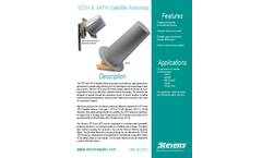 Stevens - Model V2TH/V4TH - Rugged GOES Antenna - Brochure