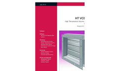 Model MB120 - High Temperature Volume Control Damper Brochure