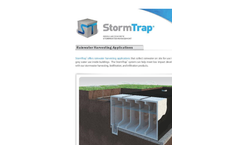 StormTrap - Rainwater Harvesting Applications - Brochure