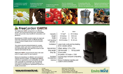 FreeGarden- Earth - Compost Bin - Brochure