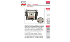 Geosense - Model MEMS - Portable Tilt Meter Brochure