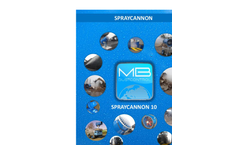 SprayCannon - Model 10 - Dust Suppression and Ventilation Machine - Datasheet