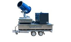 SprayCannon - Model 60 SS - Self-Supporting Dust Control Machine