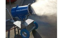 SprayCannon - Model 25 - Dust Cleaning Fog Machine