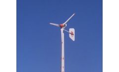 SoyutWind - Model 3 kW - Battery-Powered Wind Turbine