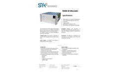 SRA - Model MicroGC - Metrology-Certified Biomethane Analyzer- Brochure