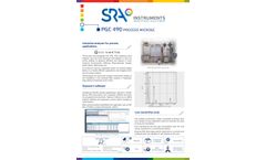 SRA - Model PGC 490 - Industrial Process Chromatograph Analyzer - Brochure
