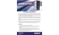 Datran - Model XL4 Plus RTU - Industrial Grade Real-Time Operating System (RTOS) - Datasheet